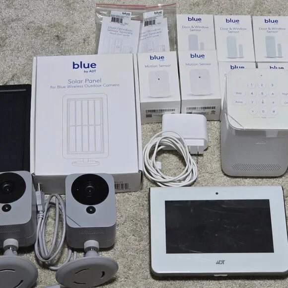 ADT Security System, 2 Outdoor Cameras, 2 Motions, 5 Window Sensors - Picture 3 of 7